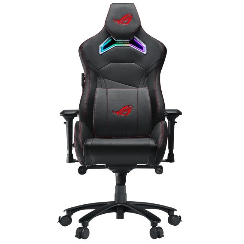 ASUS ROG Chariot X RGB black leather gaming chair