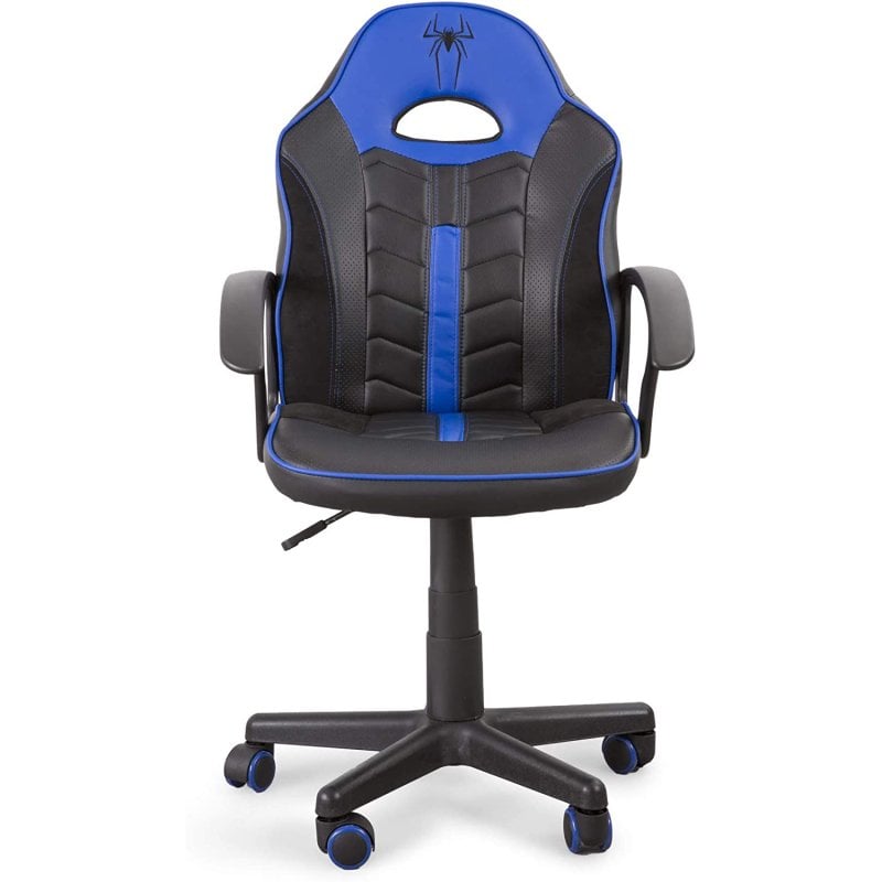 Home Heavenly Win Gaming-Drehstuhl für Kinder, blau/schwarz