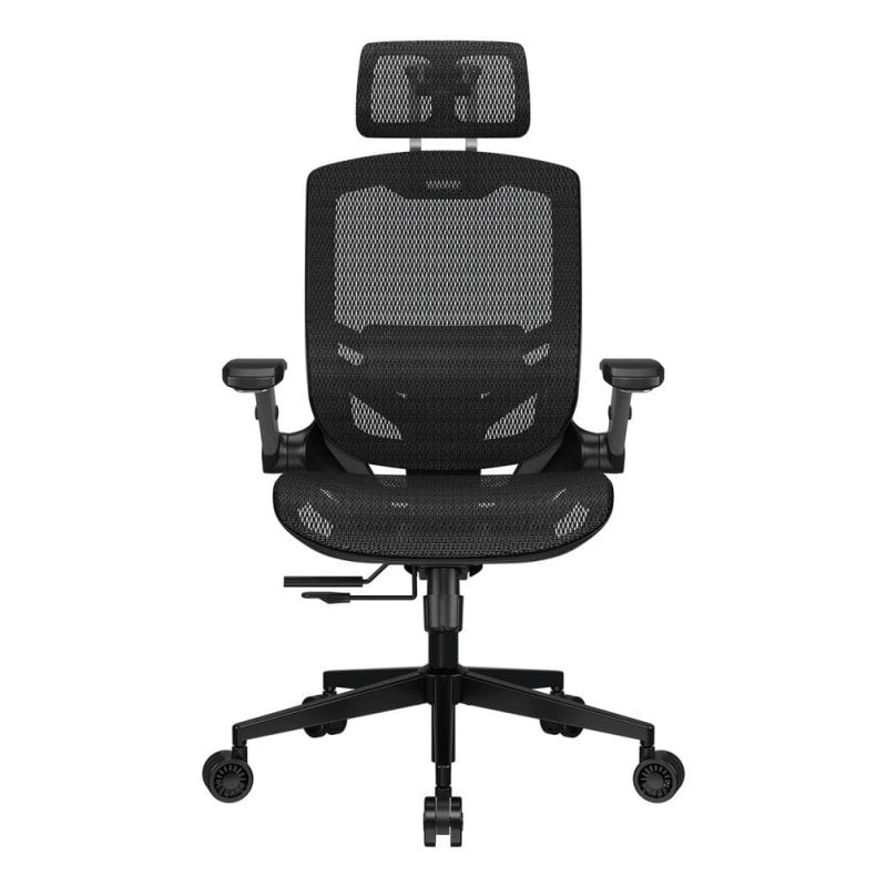 Cougar Speeder ONE gaming chair upholstered backrest, ergonomic black 120 kg