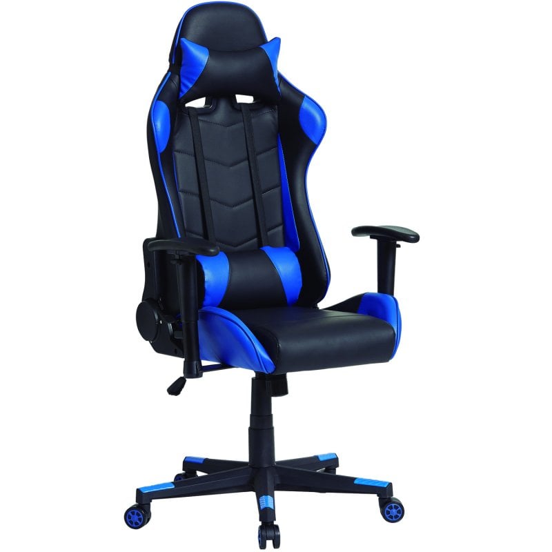 VS Venta-Stock Fauteuil gaming Bleu/Noir