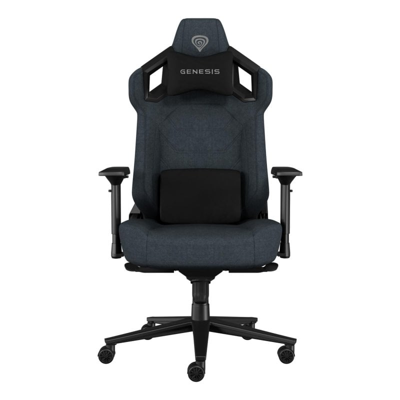 Genesis Nitro 800 Gaming-Stuhl, atmungsaktiver Stoff, ergonomische Unterstützung, 4D-Armlehnen, 150 kg