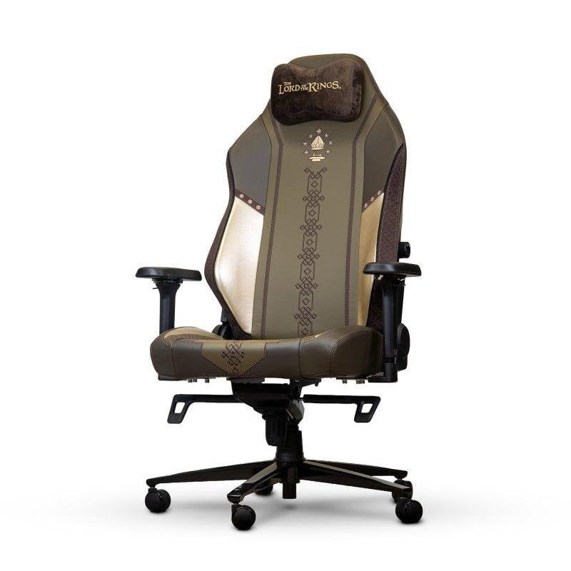 Silla gaming Phoenix Monarch Moria XL LOTR cuero napa terciopelo edición limitada