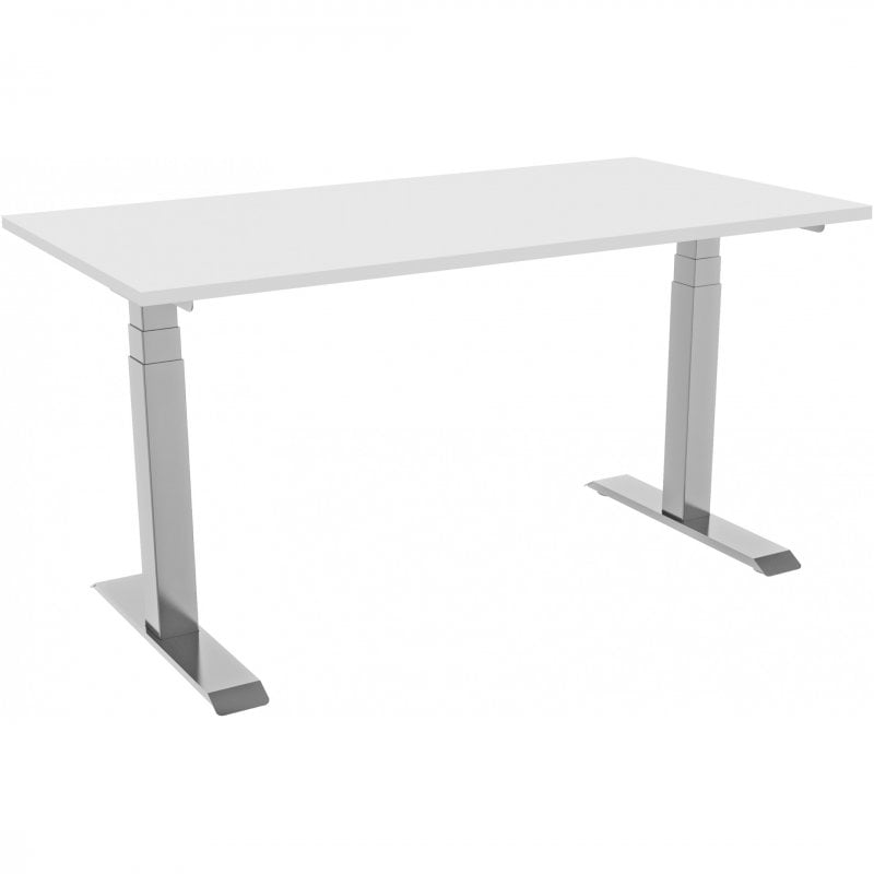 Celexon Professional eAdjust-58123 Elektrisch höhenverstellbarer Schreibtisch 150x75cm Weiß