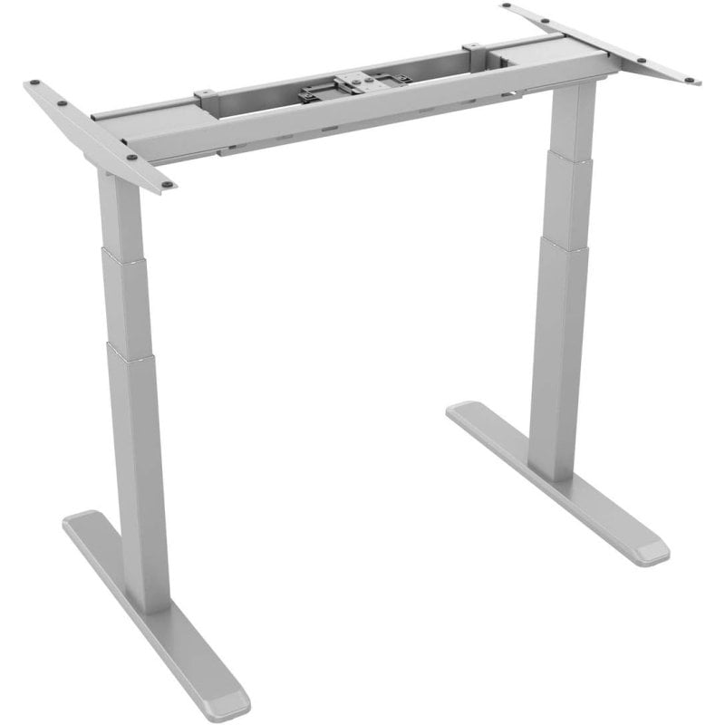 Kimex 150-2401W Estrutura de secretária motorizada ajustável cinzenta