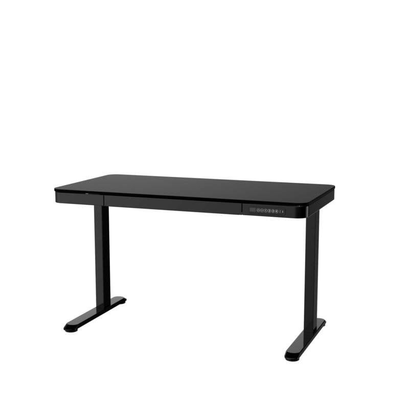 Bureau électrique réglable Activejet 140x70 cm noir avec USB