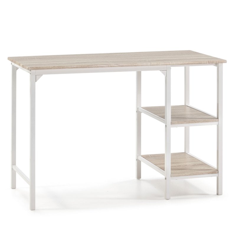 VS Venta-Stock Colón Secretária de escritório 110x55x76cm Carvalho/Branco