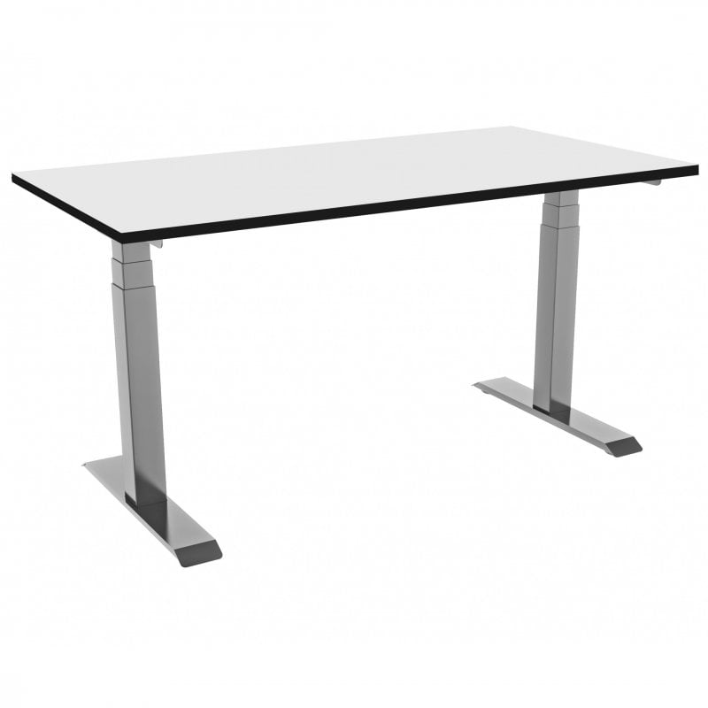 Scrivania elettrica regolabile in altezza Celexon eAdjust-58123 125x75cm grigia