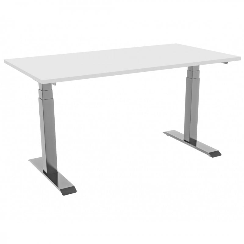 Celexon Professional eAdjust-58123 Electrically Height-Adjustable Desk 125x75cm White/Grey
