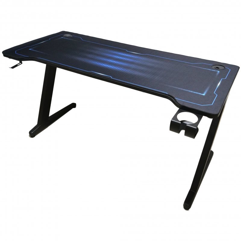 Mesa gaming UnicView 140x60cm preta