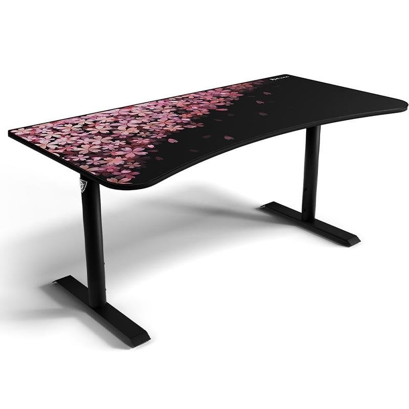 Mesa Gaming Arozzi XXL 160cm Fibra de madera Altura regulable y gestión de cables