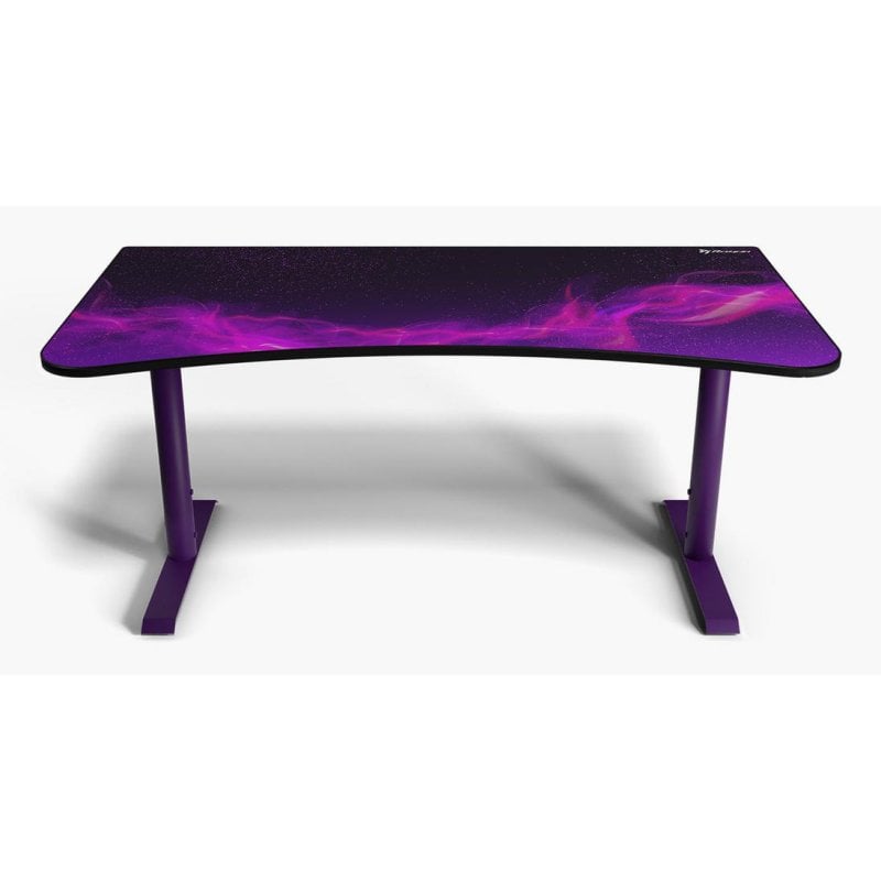 Arozzi secretária gaming XXL 160 cm MDF e aço, gestão de cabos, altura regulável