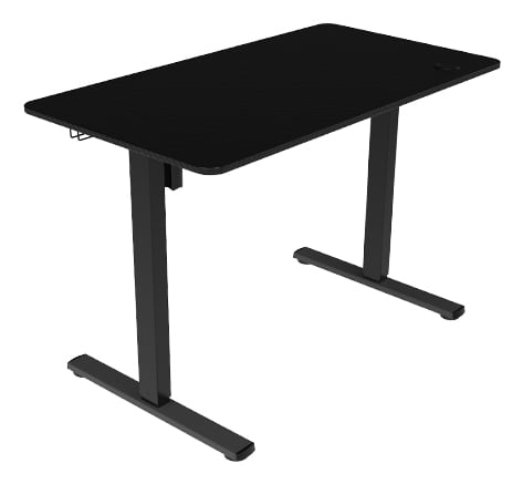 Mesa Gaming Mars Gaming 110cm Fibra de Carbono Eléctrica Ajustable Soporte Auriculares