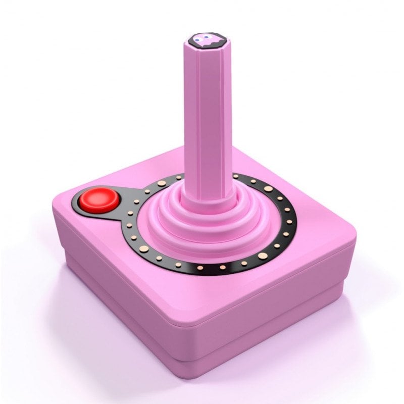 Joystick wireless Atari CX40+, edizione Pac-Man, rosa