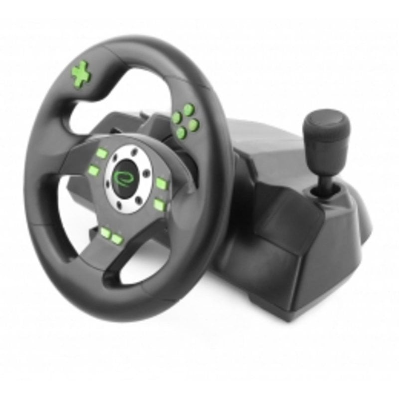 Esperanza EGW101 Volant filaire USB 270° 12 boutons PS3 PlayStation PC