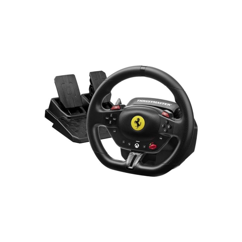 Volant Thrustmaster T98 Ferrari 296 GTS 240° avec pédales PC Xbox