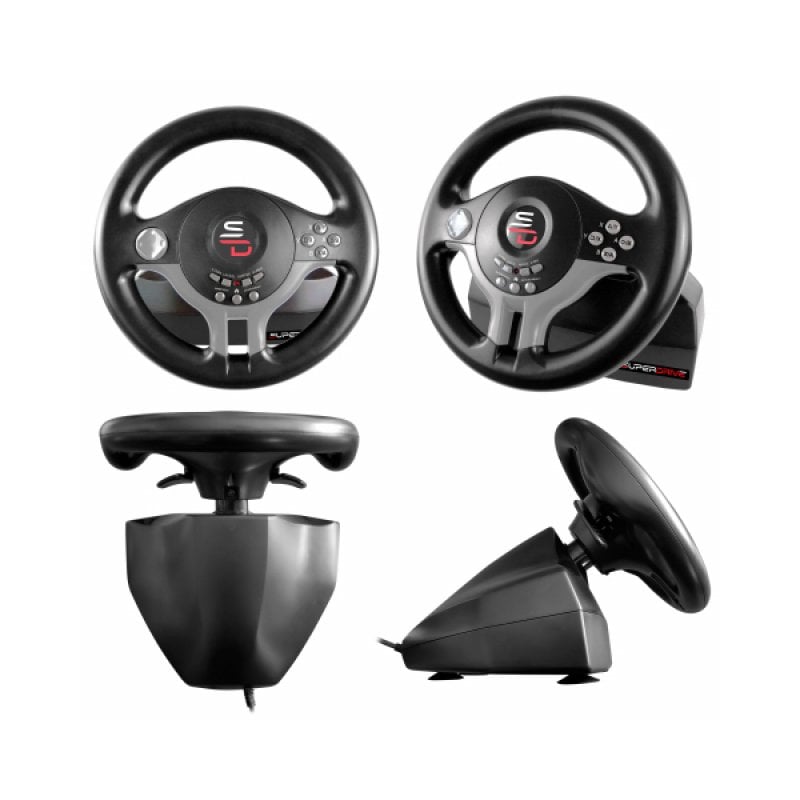 Subsonic SV200 steering wheel with pedals for Nintendo Switch/PC/PS4/Xbox