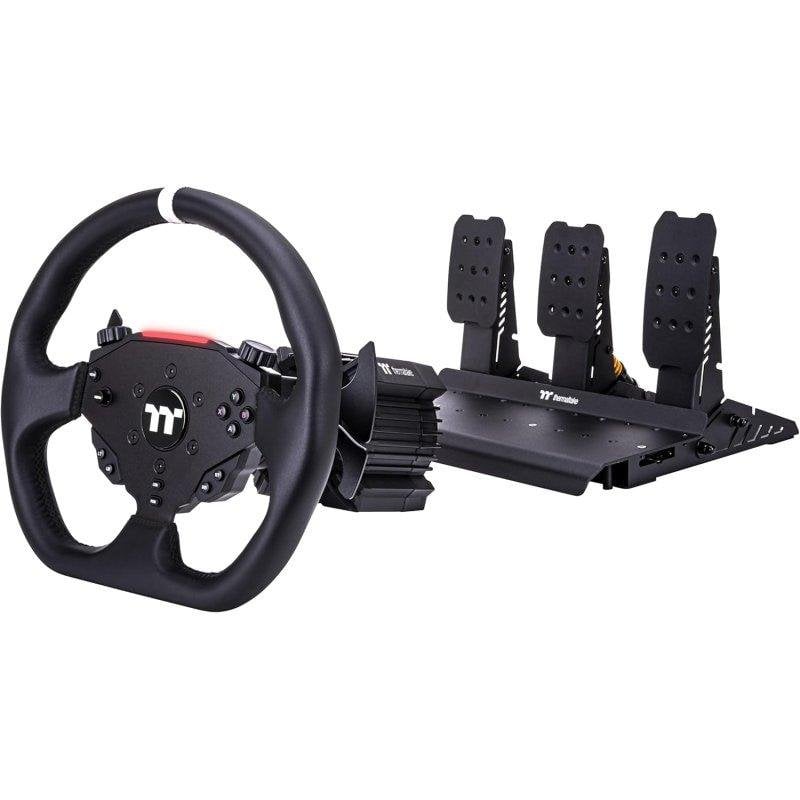 Mando de carreras Thermaltake G6 Direct Drive volante y pedales fuerza 6 Nm PC
