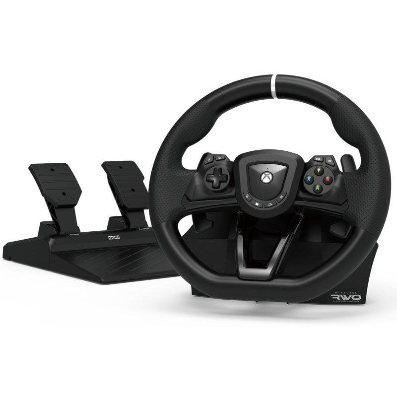 Volante gaming Hori Overdrive inalámbrico para Xbox y PC con pedales y batería 20 h