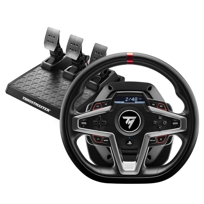 Thrustmaster T248 Volante + Pedales Magnéticos para PS4/PS5/PC