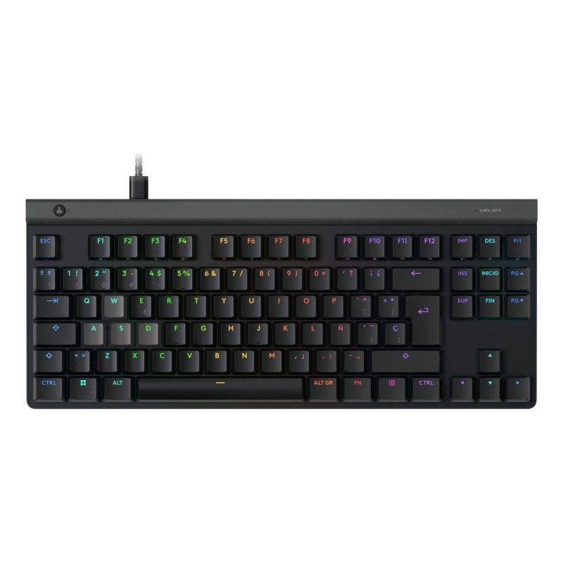 Teclado mecánico Logitech G515 RAPID TKL Layout ES retroiluminado RGB