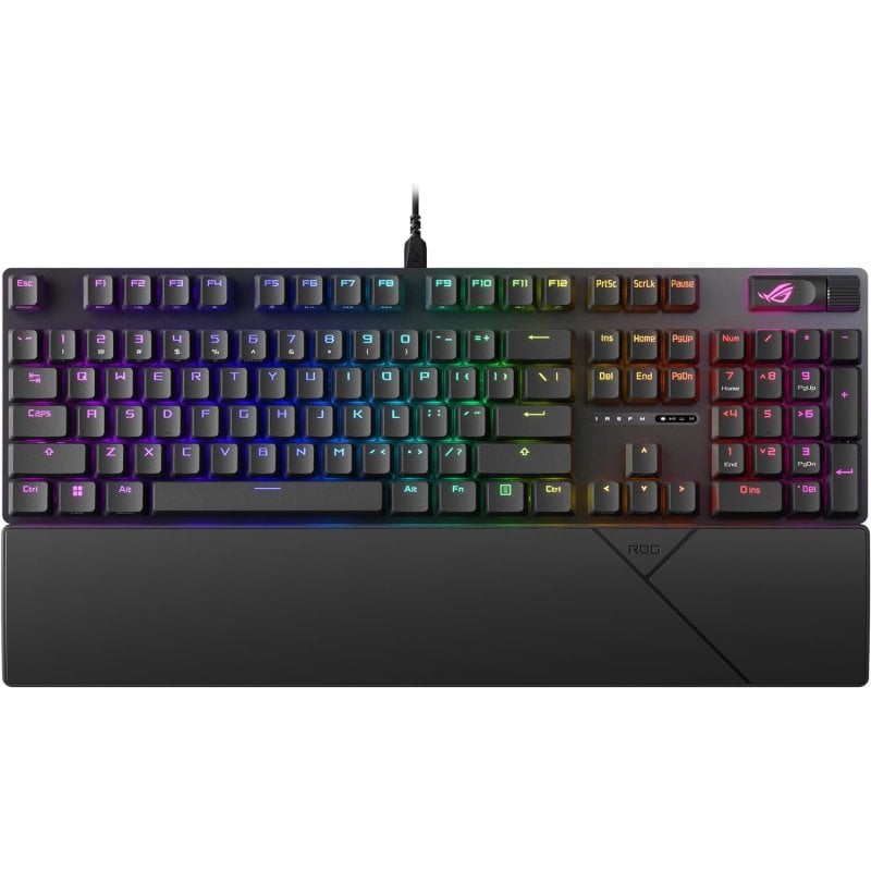 ASUS ROG Strix Scope II RX Teclado Mecánico Gaming Rx Red QWERTY Español Negro