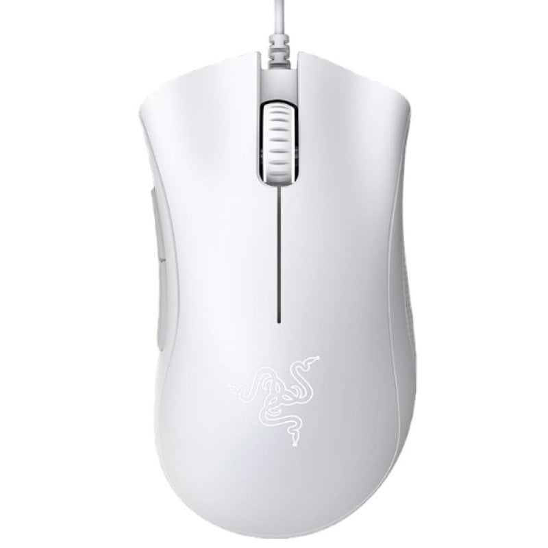 Razer Deathadder Essential Ratón Gaming 6400 DPI Blanco