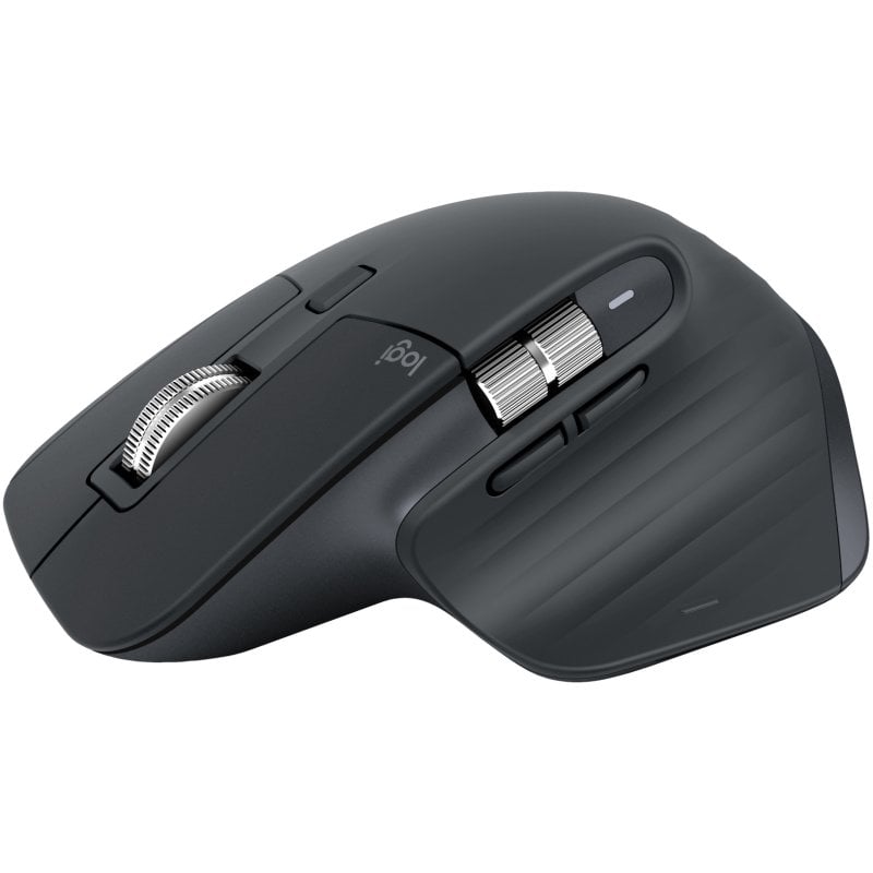 Ratón Logitech MX Master 3S Inalámbrico Bluetooth 8000 DPI Grafito Silencioso Ergonómico