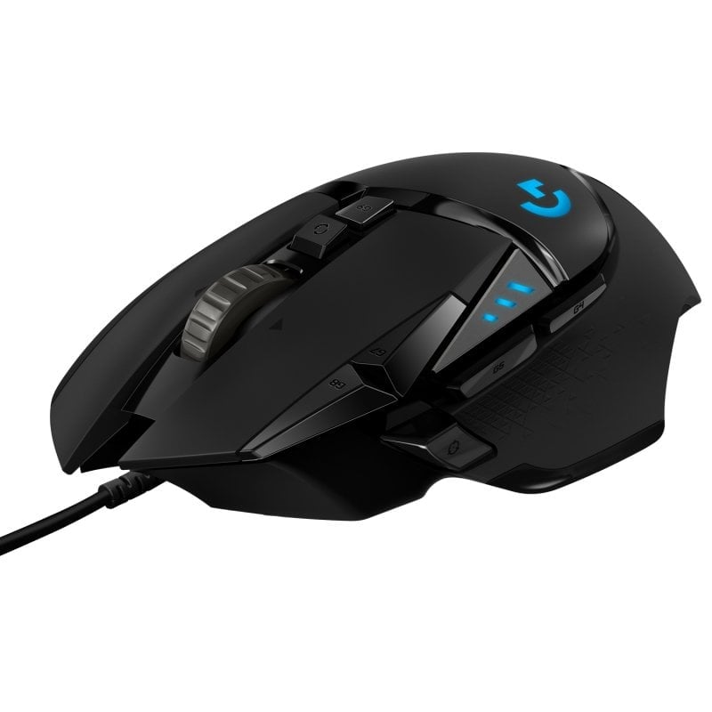 Logitech G502 Hero Ratón Gaming 25600DPI Negro