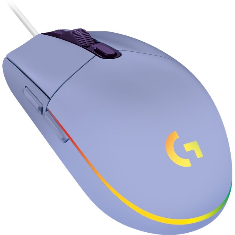 Logitech G G102 LightSync Ratón Gaming 8000DPI Lila