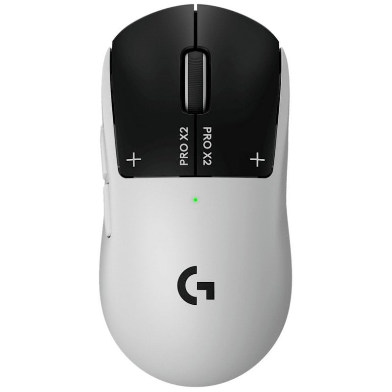 Ratón Logitech PRO X2 SUPERSTRIKE inalámbrico 44000 DPI blanco háptico LIGHTSPEED
