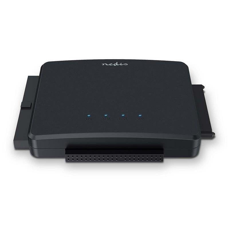 Nedis HDADIS110BK SATA/IDE USB 3.0 Adapter for Hard Drives and SSDs