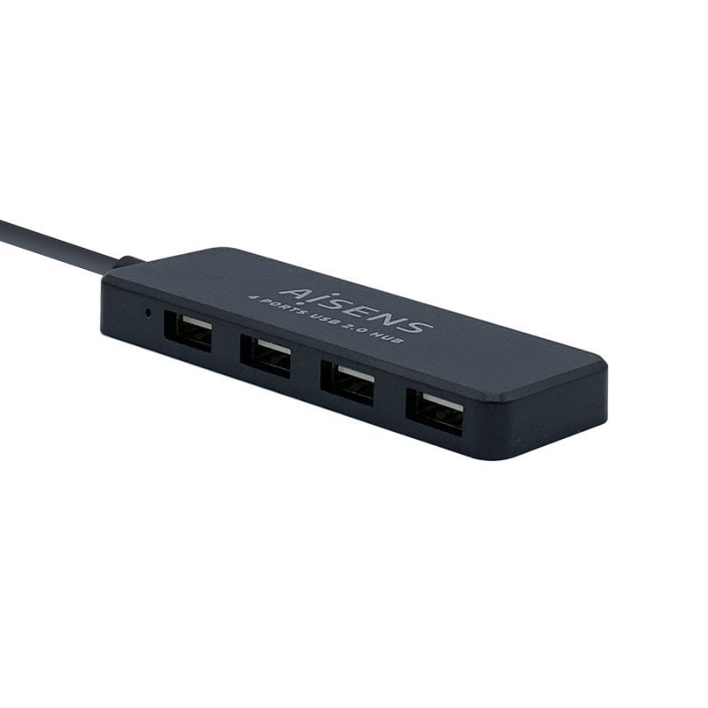 Hub USB 2.0 Aisens A104-0402 x4 porte