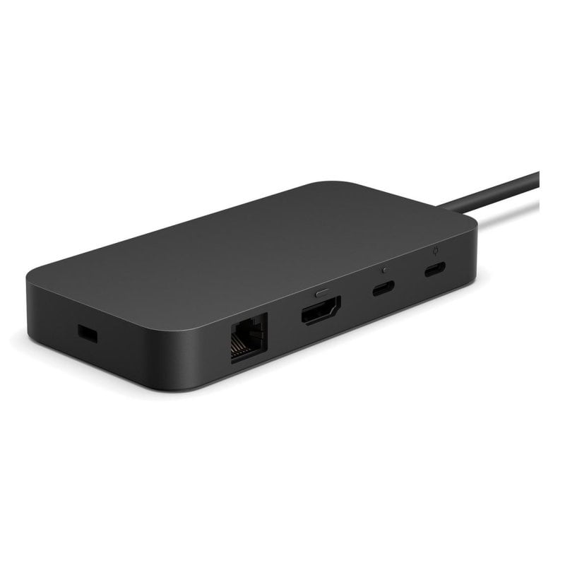 Microsoft Surface USB4 Laptop-Dockingstation 2x USB4 HDMI 2.1 Ethernet 100W schwarz