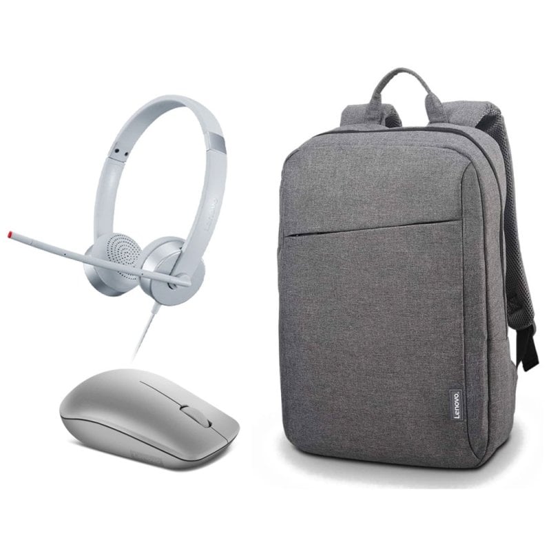 Lenovo Smarter Learning Portability Bundle kit con cuffie, mouse e zaino per portatile