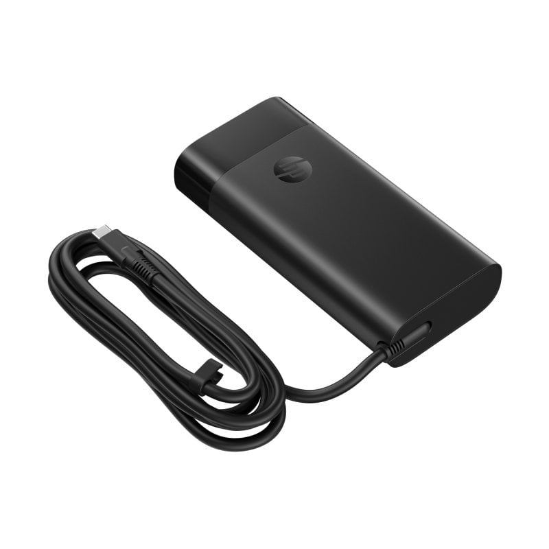 HP USB-C Laptop Charger 140 W Fast Charging Compatible with USB-C Devices Black