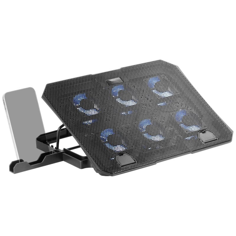 Mars Gaming MNBC23 Base Refrigeradora y Stand Negro para Portátil hasta 16"