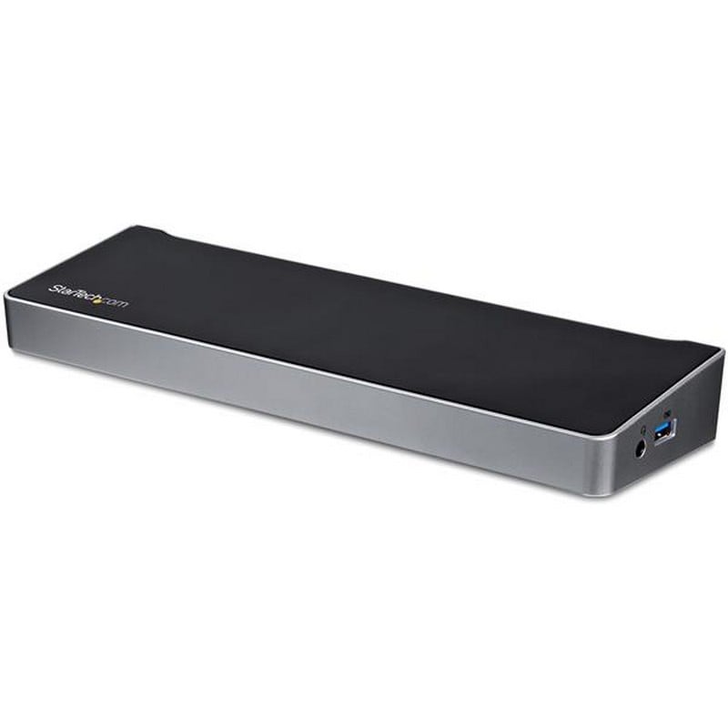 Startech Dock USB-C para Tres Monitores 4K con 5 Puertos USB 3.0