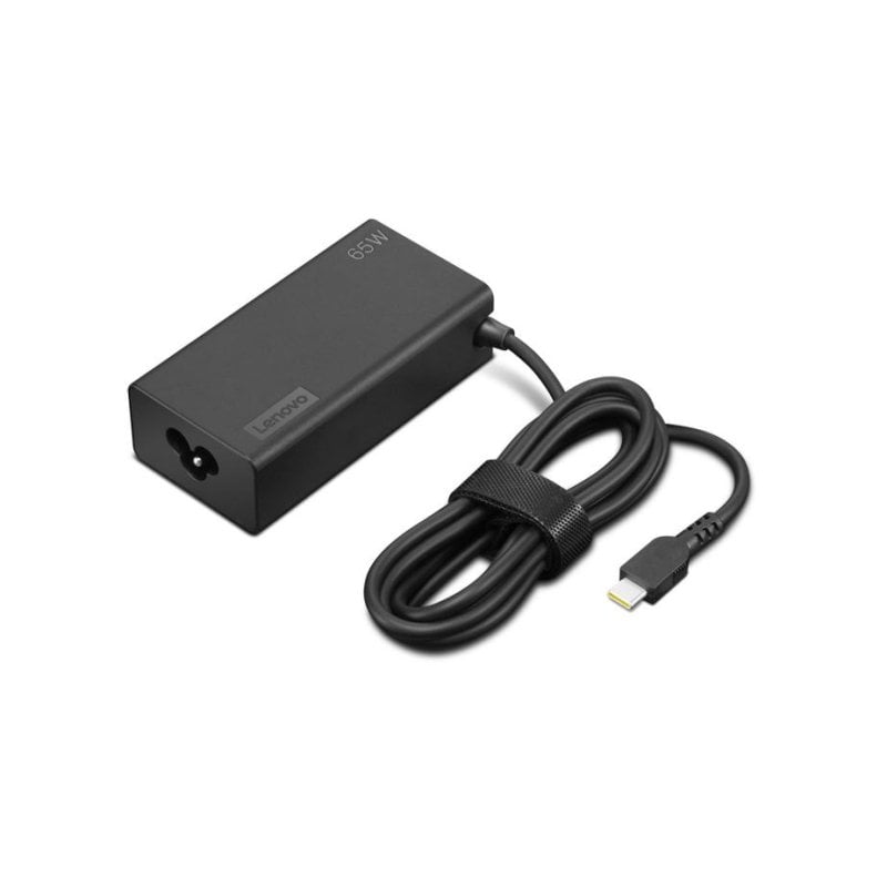Lenovo 65W USB-C Laptop-Ladegerät für Innenräume, 20V, schwarz