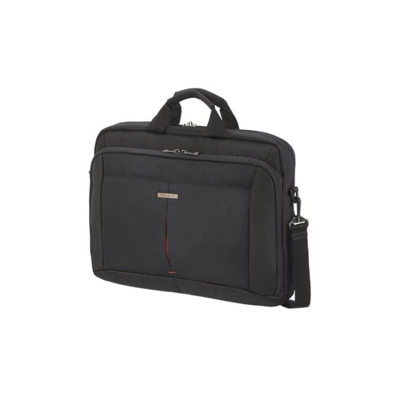 Pasta Samsonite Guardit 2.0 para portáteis até 17,3" em poliéster preto com alça amovível