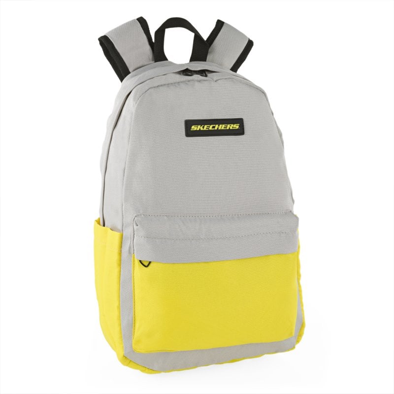 Skechers S1127 backpack for 14" laptops, grey and yellow