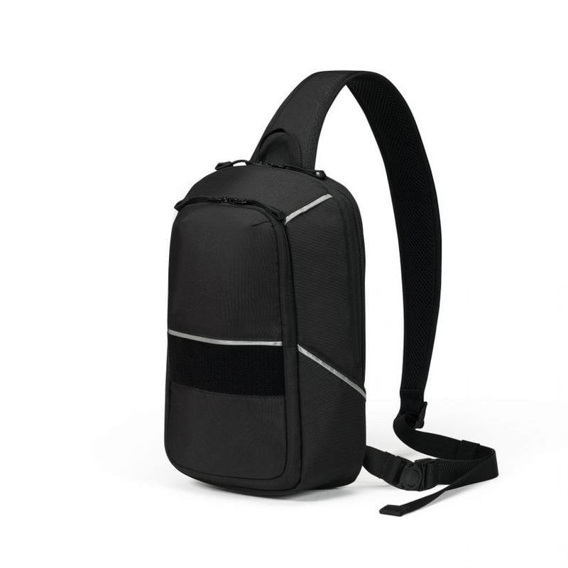 DICOTA Hi-Vis borsa monospalla per tablet da 12,9", resistente all’acqua con elementi riflettenti