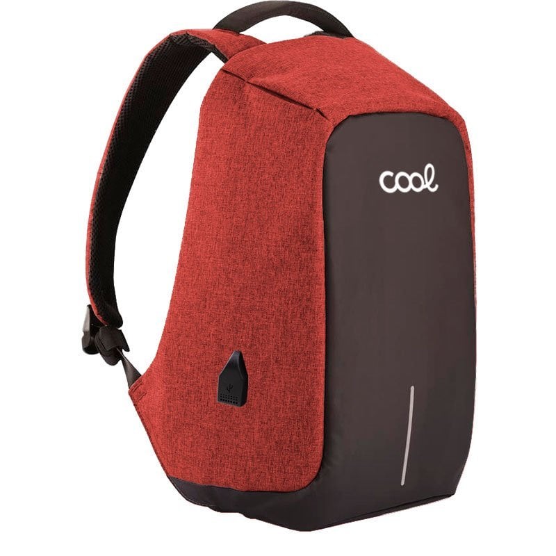 Cool Memphis backpack, black/red, for laptops up to 16"