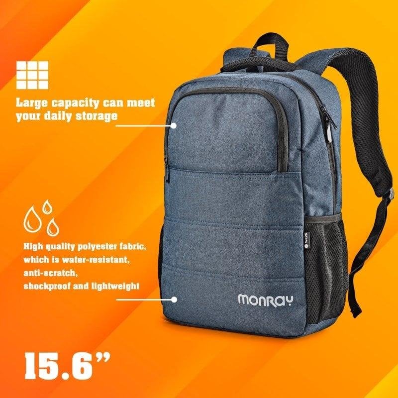 Mochila NGS Sacks Charter Azul para Portátiles hasta 15.6"