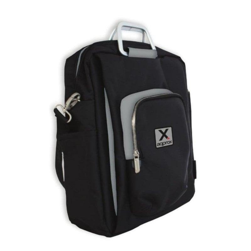 Maletín Approx appNBST15x Multi-compartimentos 15.6" Nylon Negro-Gris