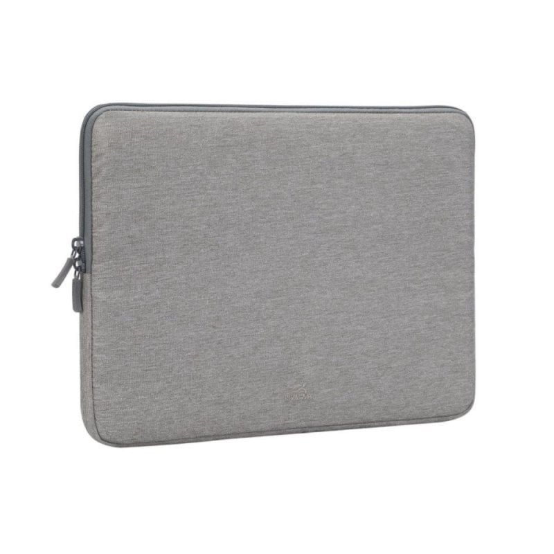 Custodia Rivacase Suzuka grigia 15,6" in poliestere resistente all’acqua, monocromatica