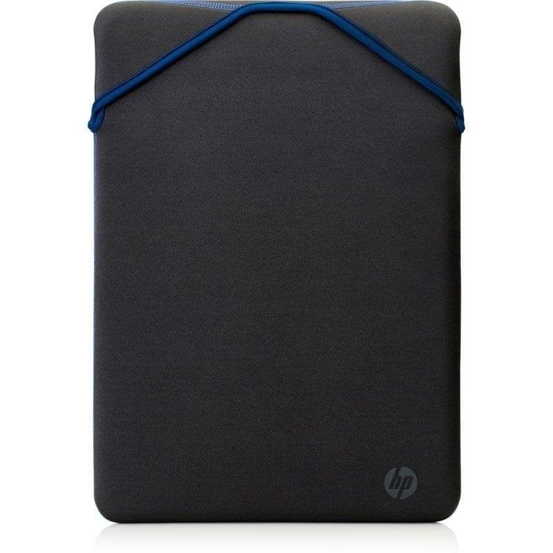 Funda para portátil HP Reversible 14 pulgadas neopreno negro azul resistente al agua