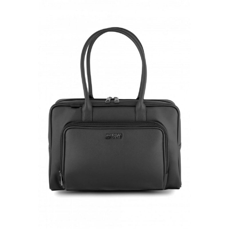 Urban Factory LWB14UF Damen-Laptoptasche 14", schwarzes Kunstleder