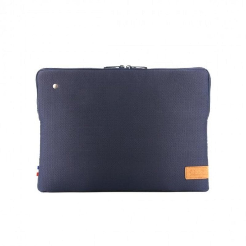 Funda Mobilis 069001 Azul para MacBook Pro 13/14” Nylon Resistente a Golpes y Rayones