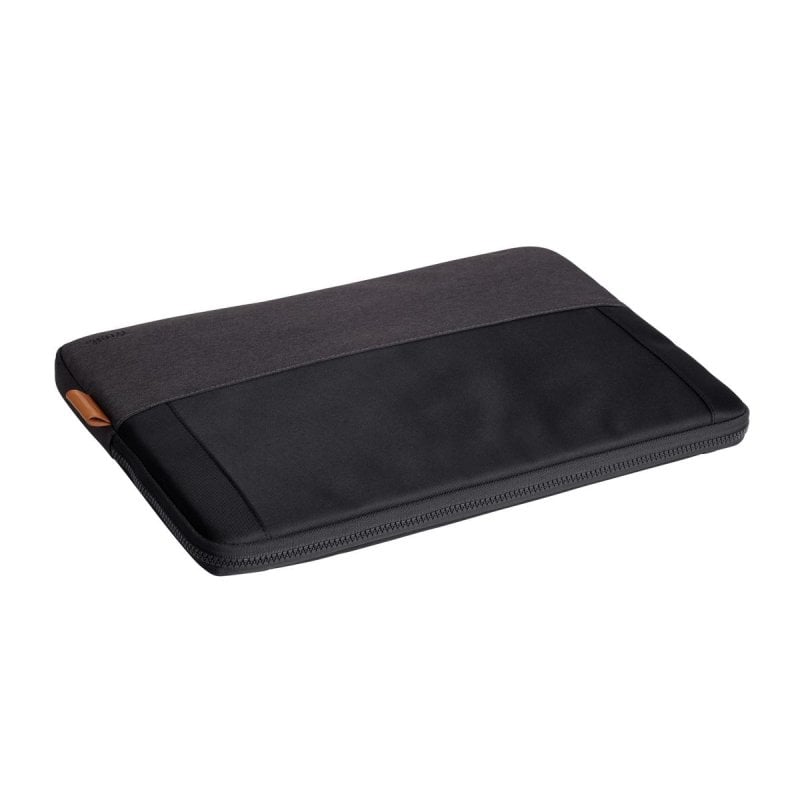 Custodia Trust Lisboa portatile fino a 16" RPET imbottita impermeabile nera