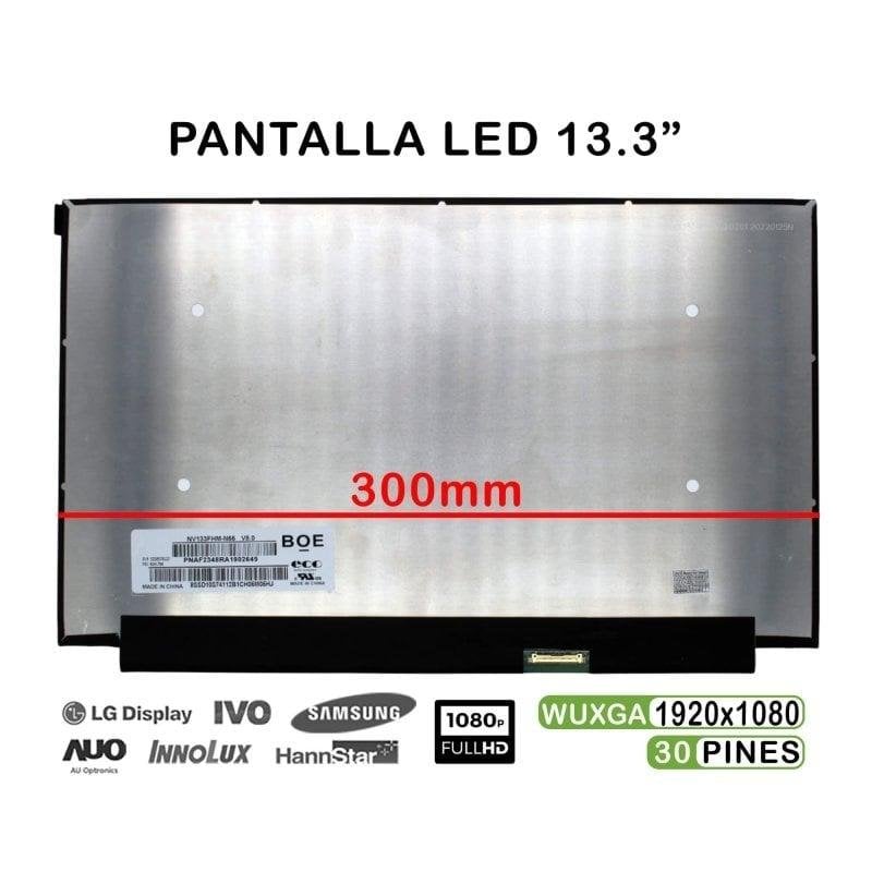 Ecrã LED 13.3" para portátil NV133FHM-N66 1920x1080 Full HD